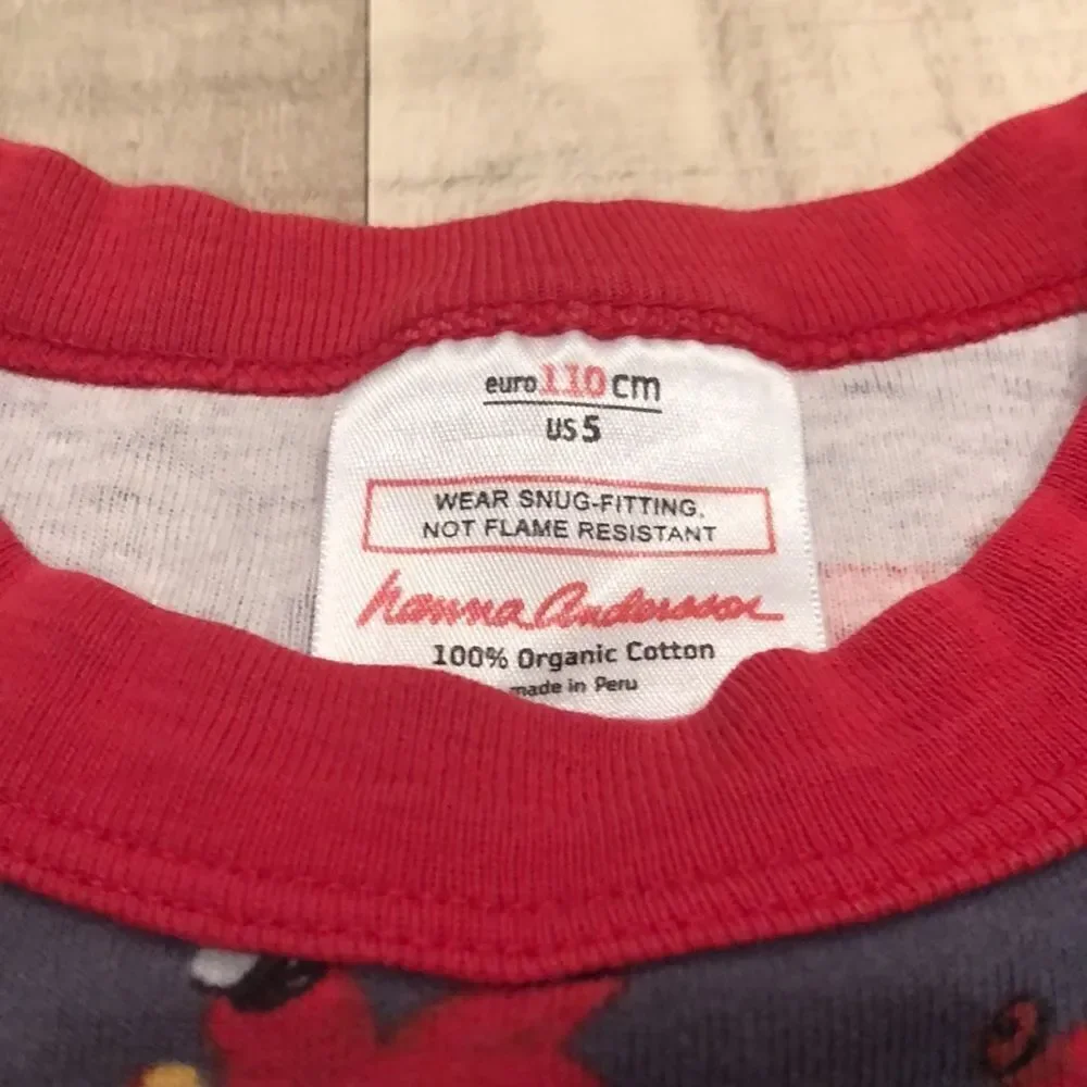 Hanna Andersson Santa Pajamas Organic Pajamas size 5 / 110